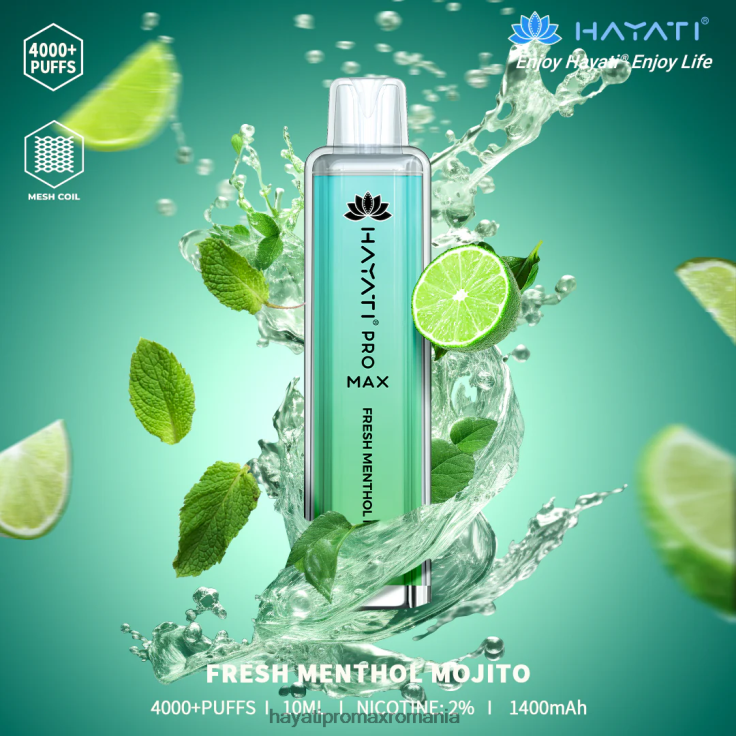mojito proaspăt cu mentol