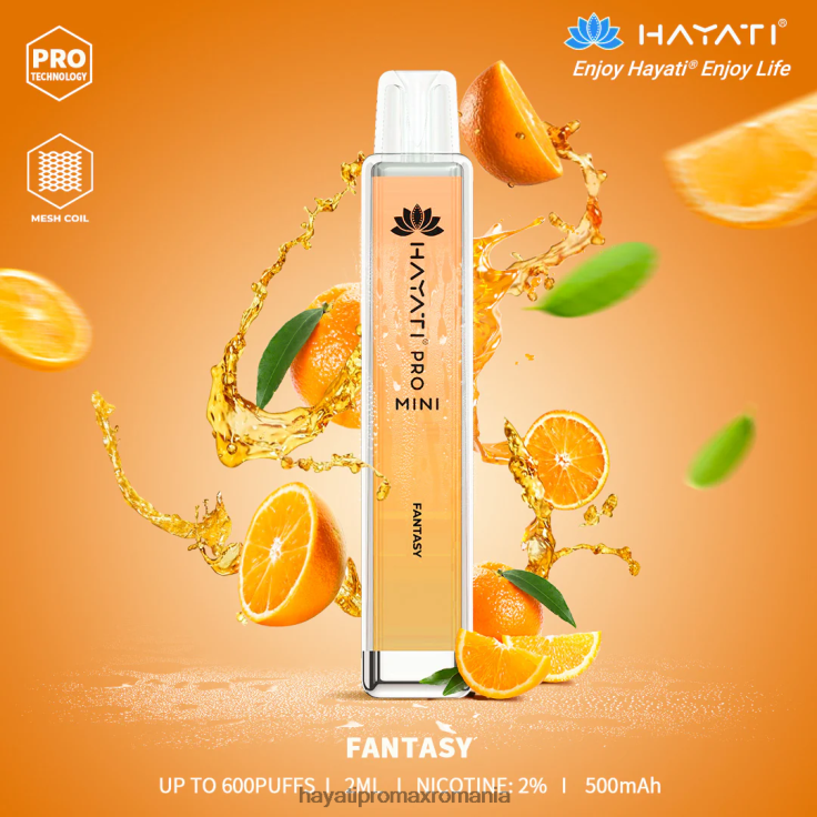 Hayati Pro Mini de unică folosință fantezie RNR0R27 - Hayati Pro Max Romania