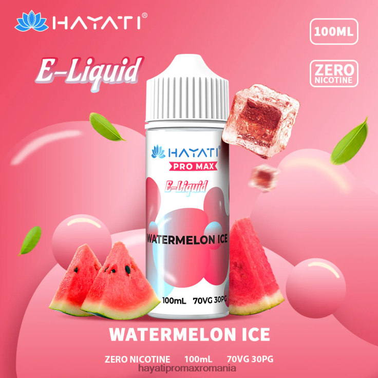 Hayati Pro Max săruri nic gheata de pepene verde RNR0R260 - Hayati Vape Flavours
