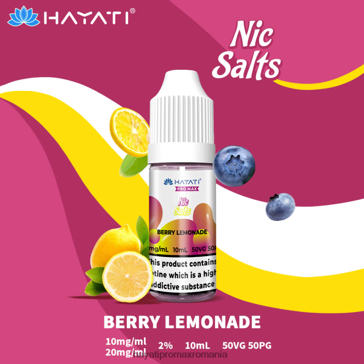 Hayati Pro Max săruri nic limonada cu fructe de padure RNR0R228 - Hayati Bucharest