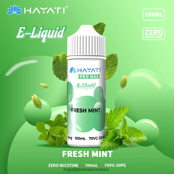 Hayati Pro Max săruri nic menta proaspata RNR0R255 - Hayati Store Romania