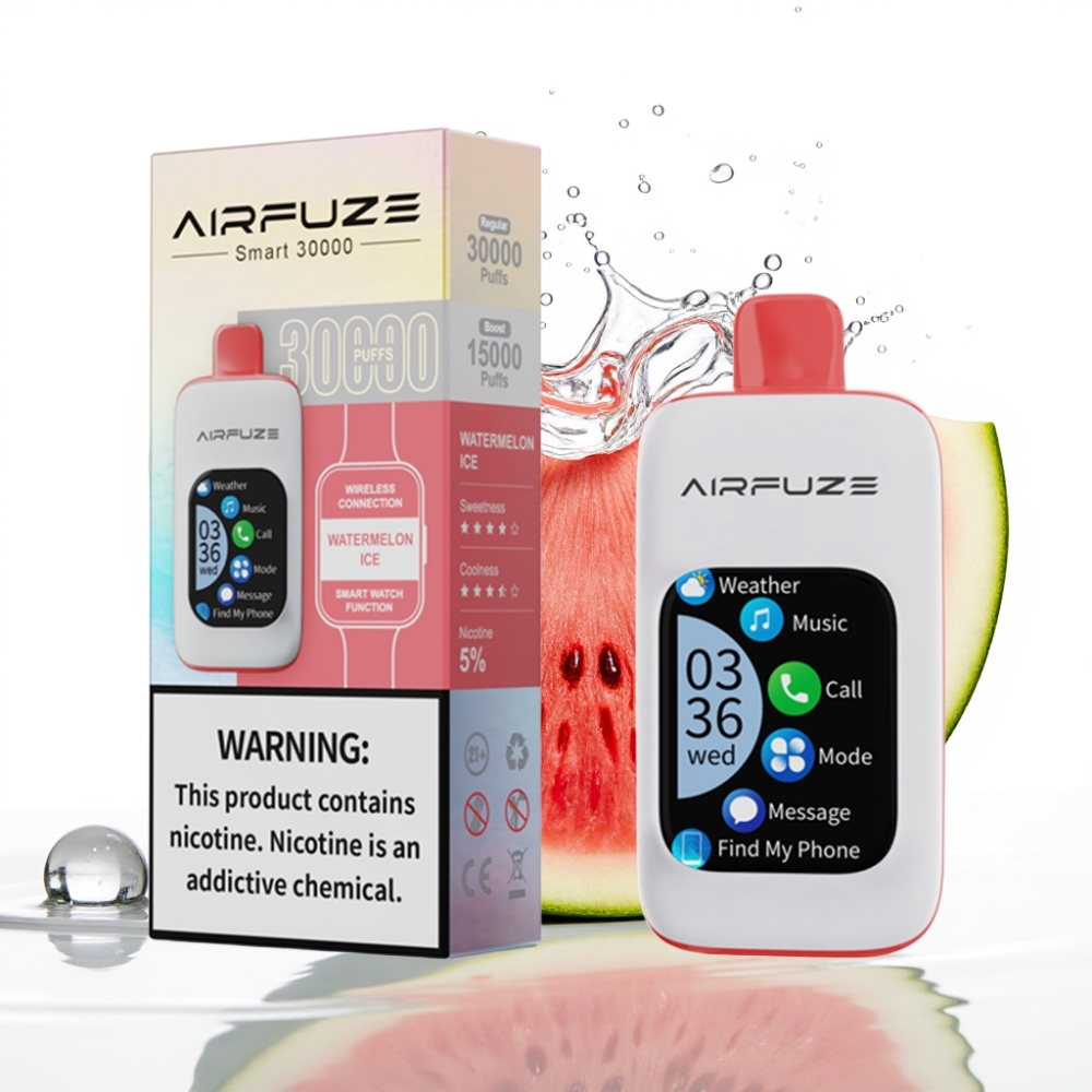 AirFuze Smart 30000 Puffs Disposable Pod 50x25x104.9mm Tip-C Afine Gheață