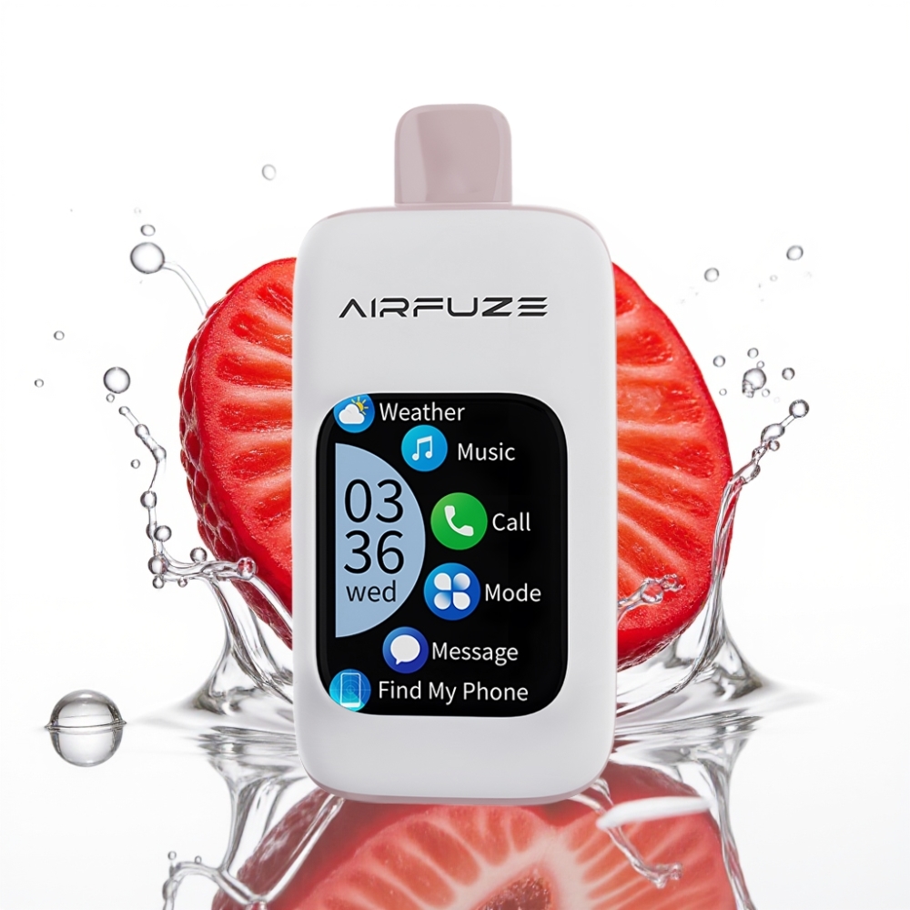 AirFuze Smart 30000 Puffs Disposable Pod 50x25x104.9mm Tip-C Explozie de fructe de pădure