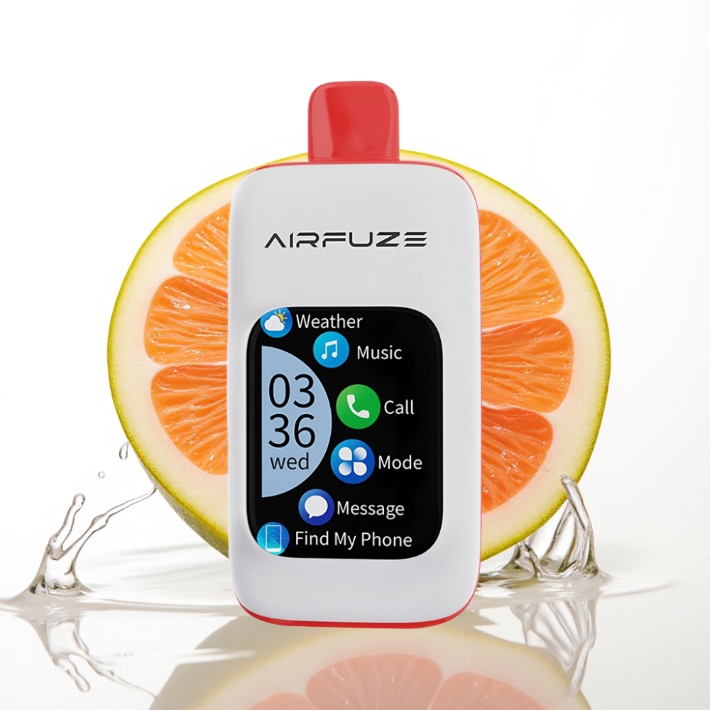 AirFuze Smart 30000 Pufuri Dispozabil Ecran Tactil 2.01" TFT Port Type-C Aroma Guma Acrisoara Zemoasa