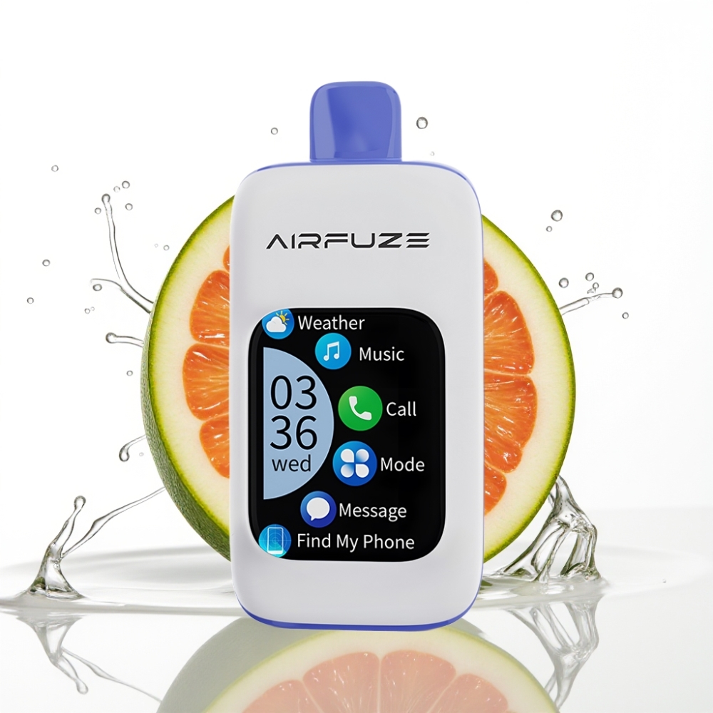 AirFuze Smart 30000 Pufuri Dispozabil cu 5% Nicotina și Ecran Tactil Miami Mentă