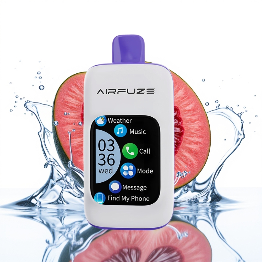 Airfuze Smart Pro 40000 Pufuri Baterie 900mAh Lichid 20ML Afine Înghețată