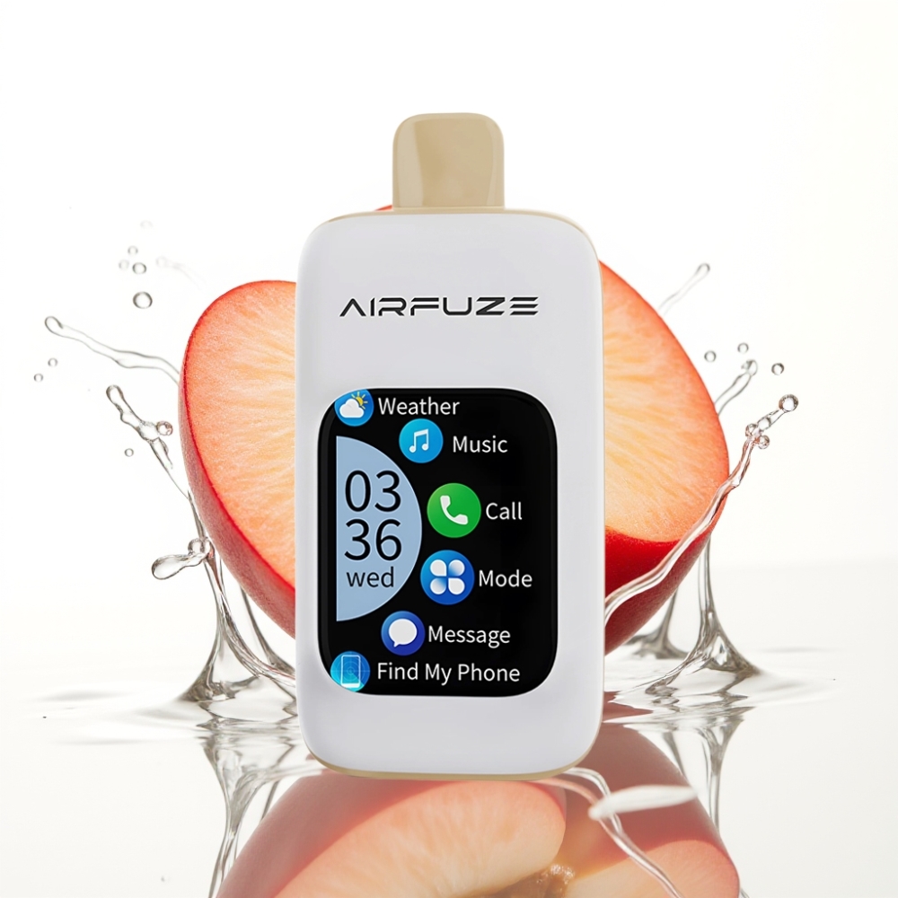 Airfuze Smart Pro 40000 Pufuri Baterie 900mAh Lichid 20ML Piersică Zemoasă