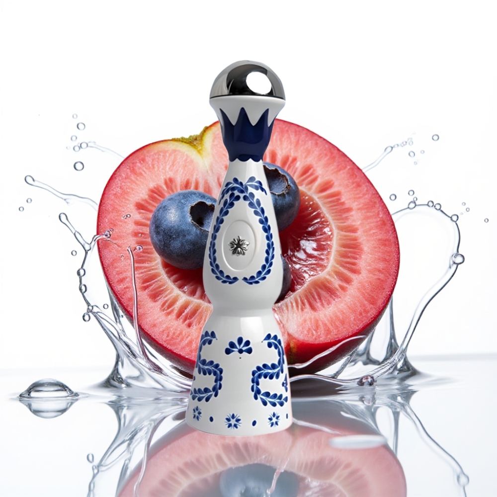 HUMO Azul 15000 Pufuri 20mL Rezervor Pre-umplut 5% Nicotina Aroma Afine-Fructul Dragonului