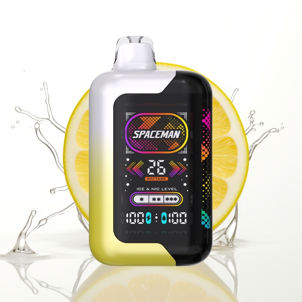 Spaceman SP40000 Zero Nic 40000 Pufuri 20ml Ecran 2.28" Lămâie Pop