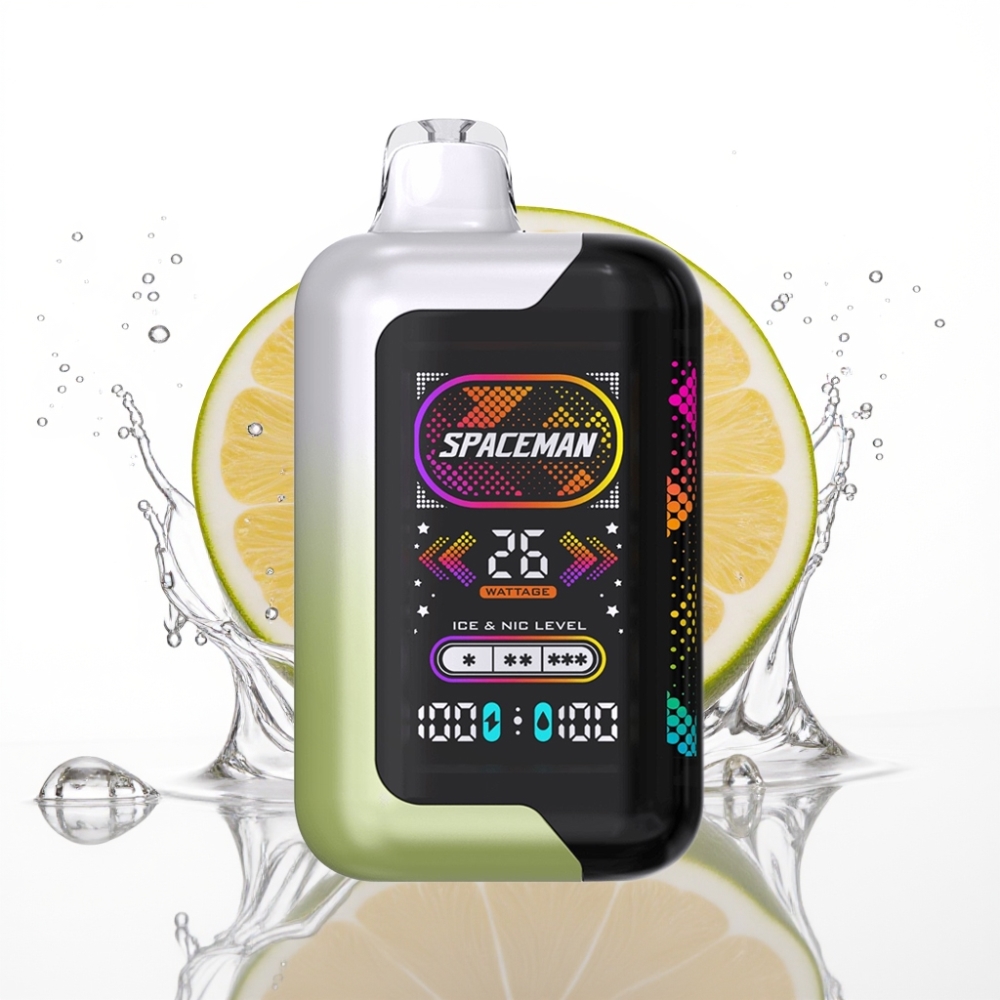 Spaceman SP40000 Zero Nic Mate Disposable 40000 Pufuri 20ml Fără Nicotină White Grape Ice