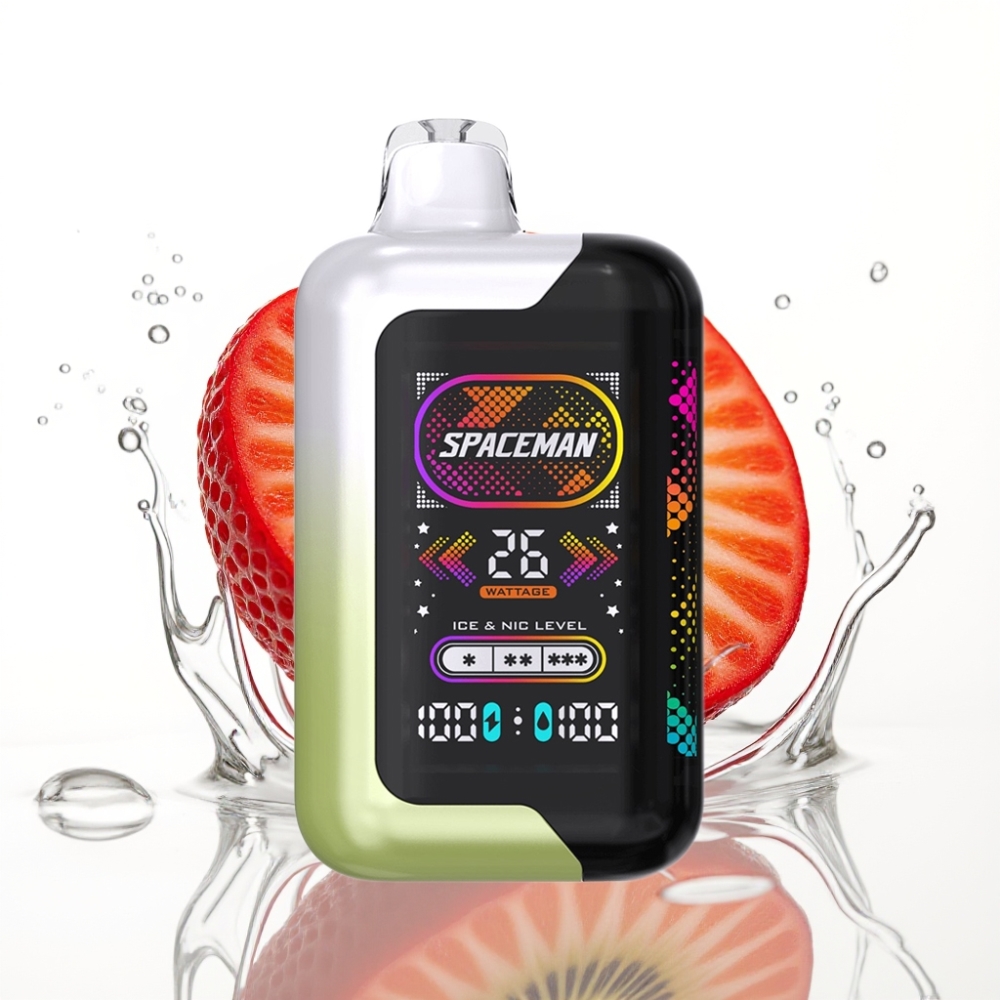 Spaceman SP40000 Zero Nicotine 40000 Pufări 20ml Fără Nicotină Capsuni Kiwi