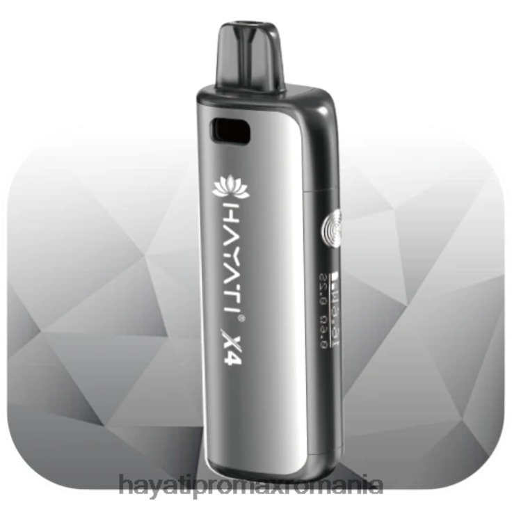 Hayati X4 sistem de pod reîncărcat gri miezul nopții RNR0R60 - Hayati Vape Flavours