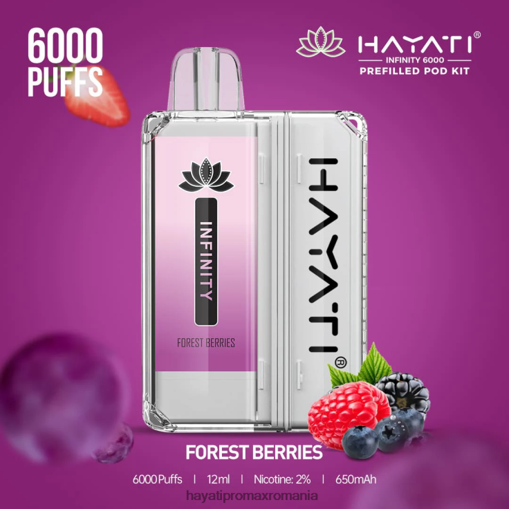 Hayati Infinity 6000 de truse de pod boabe de pădure RNR0R148 - Hayati Bucharest