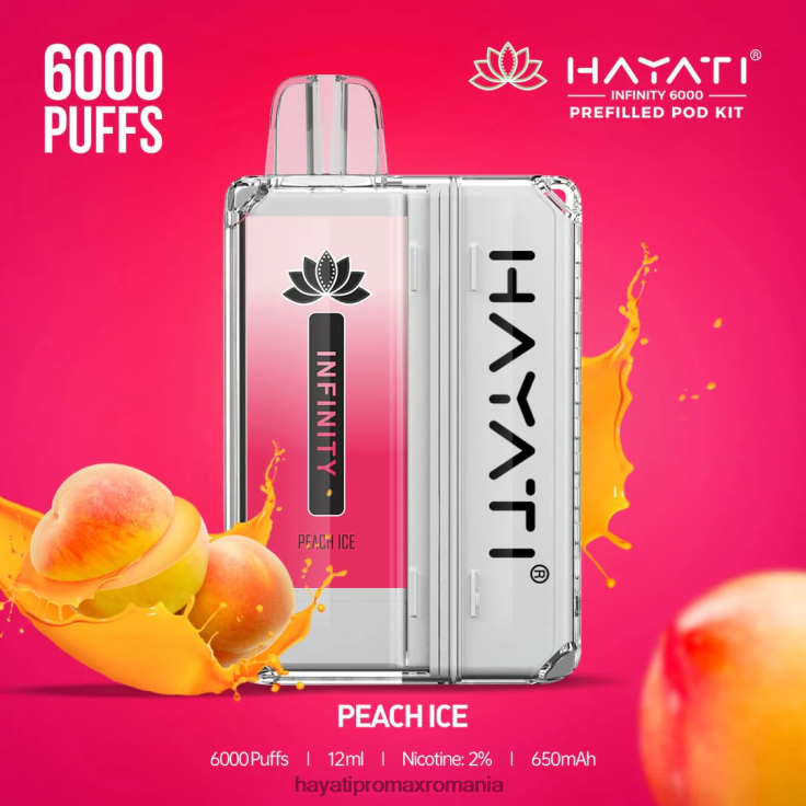 Hayati Infinity 6000 de truse de pod gheata de piersici RNR0R155 - Hayati Store Romania