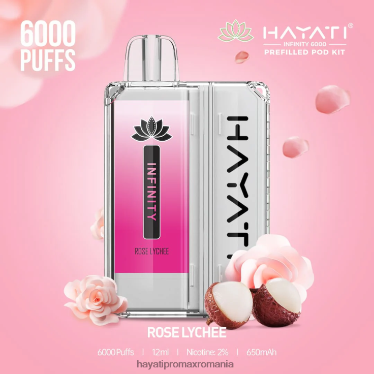 Hayati Infinity 6000 de truse de pod trandafir lychee RNR0R158 - Hayati Bucharest