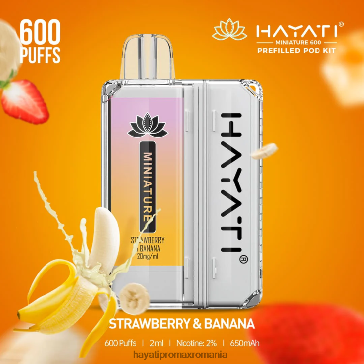 Hayati Miniature 600 de truse de pod căpșuni și banane RNR0R45 - Hayati Store Romania