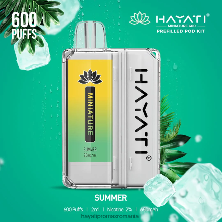 Hayati Miniature 600 de truse de pod vară RNR0R48 - Hayati Bucharest